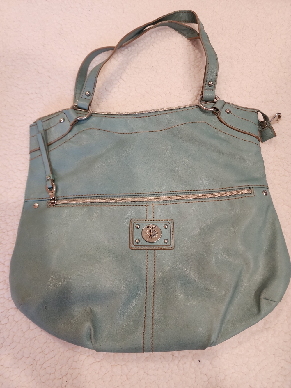 Relic Blue Shoulder Bag